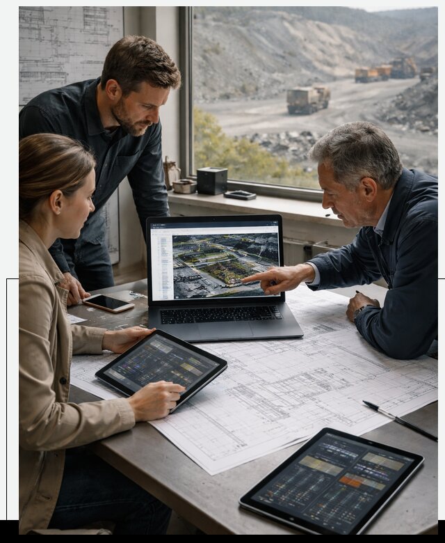 Разработка и внедрение систем для горнодобычи в Киржаче