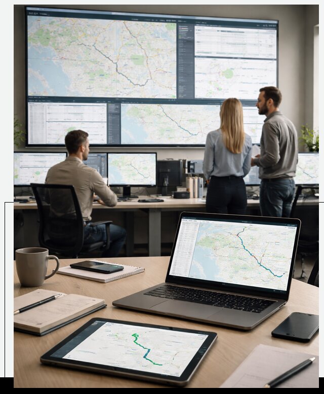 Трекинг грузов и Fleet Management, мониторинг автопарка в Киржаче