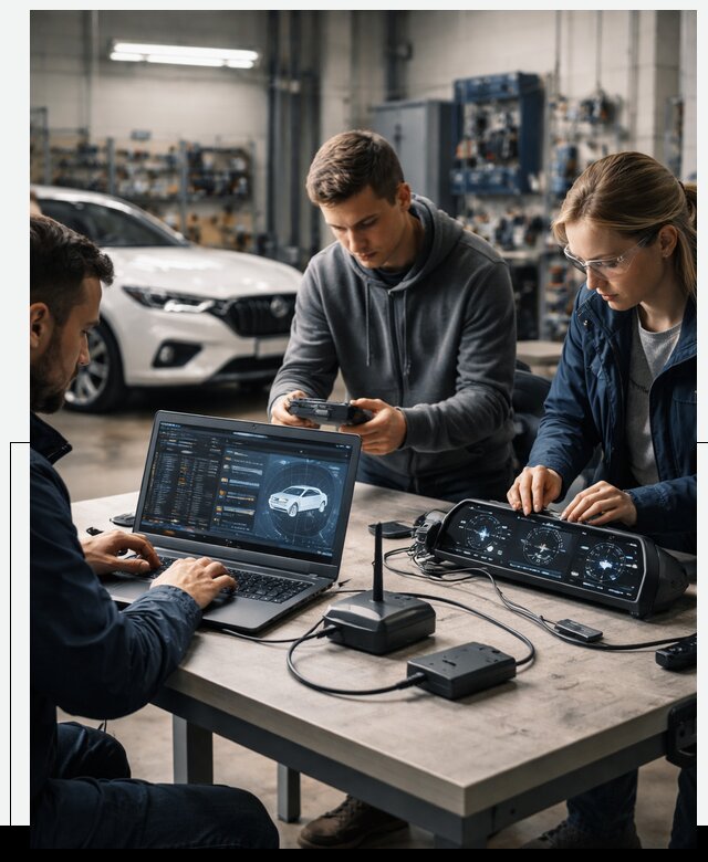 Разработка Connected Car и ПО для автопрома в Киржаче