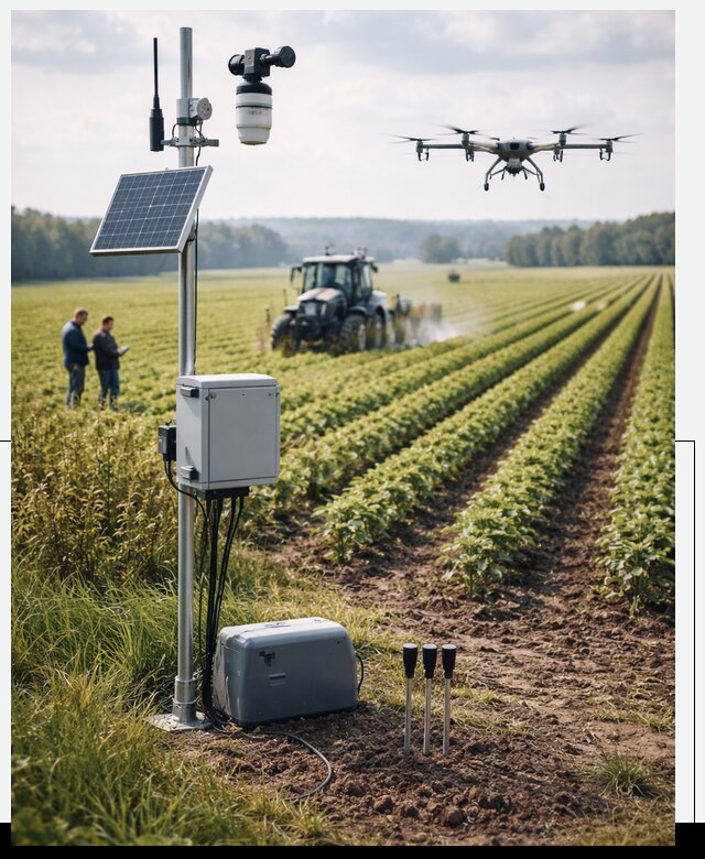 Разработка IoT мониторинга полей в Киржаче от 8764 р. | АвикейКрж